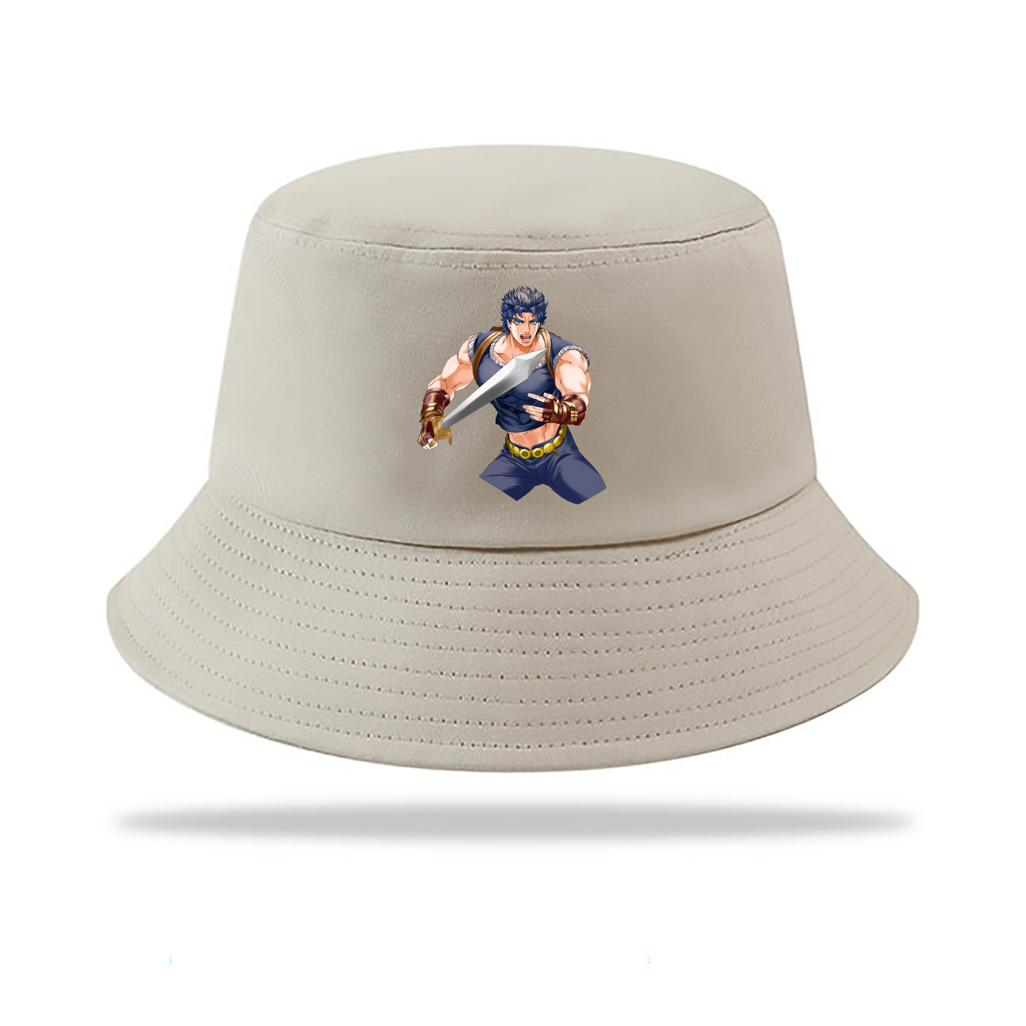 （画像用） ジョジョの奇妙な冒険 /ジョナサン?ジョースター JoJo's Bizarre Adventure Jonathan Joestar アウトドア日除けバケットハット